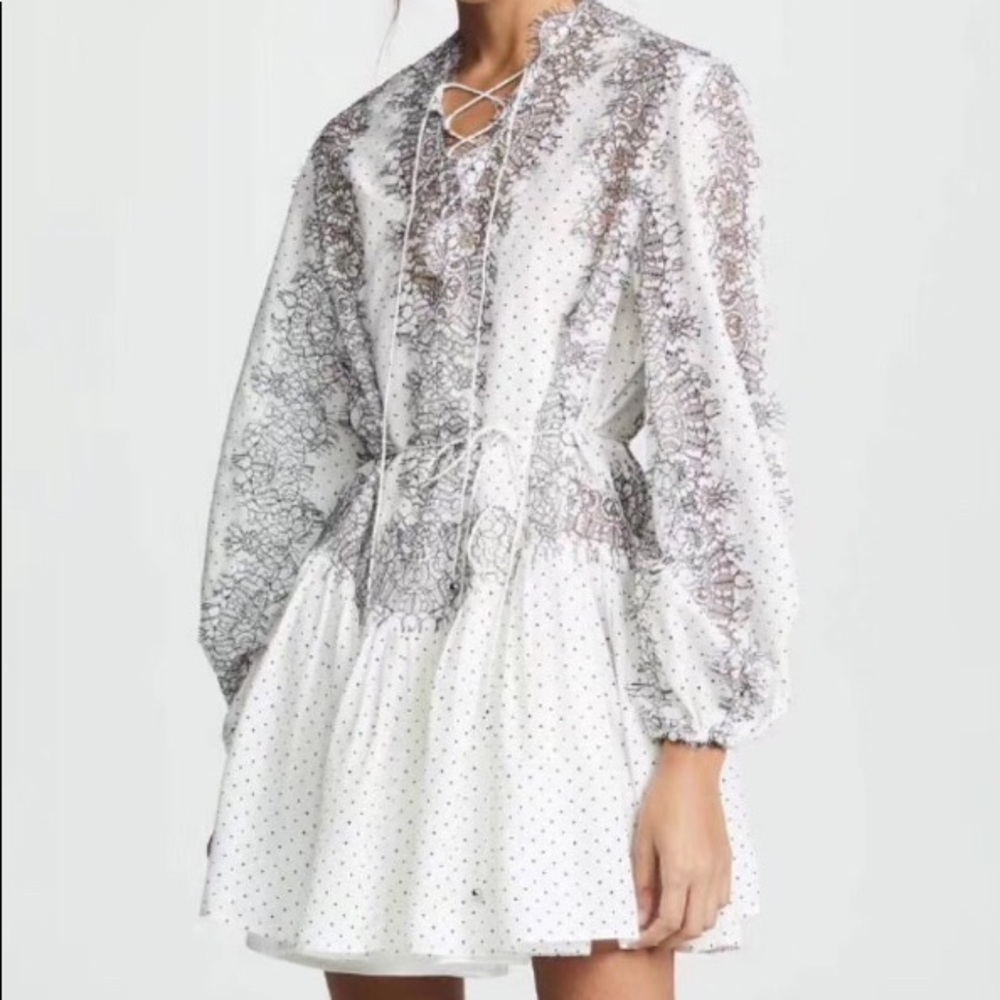 Lace Embellished Dress